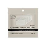 5 Layers PM 2.5 Carbon Mask Filters For Adult Cloth Mask - The Kare Lab