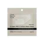 5 Layers PM 2.5 Carbon Mask Filters For Adult Cloth Mask - The Kare Lab