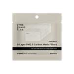 5 Layers PM 2.5 Carbon Mask Filters For Kids Cloth Mask - The Kare Lab