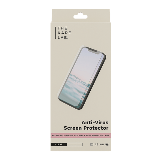 Anti-Virus iPhone Screen Protector Clear - The Kare Lab